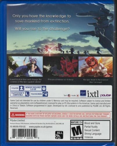 Muv-Luv Alternative PSV (Brand New Factory Sealed US Version) PlayStation Vita,P - Picture 2 of 3