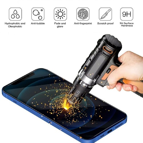 Protection Écran Confidentialité iPhone 16 15 14 13 12 Mini SE 11 Pro Max X 8 7 - Zdjęcie 3 z 45