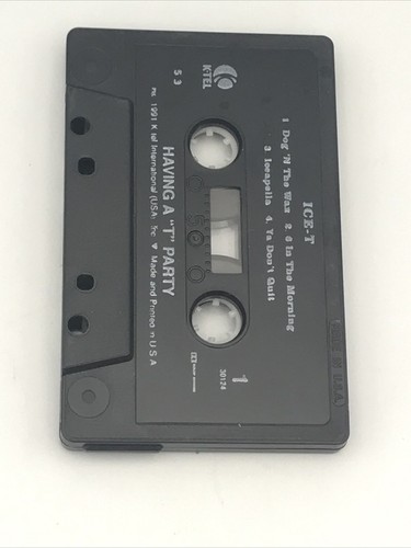 Ice-T & King Tee. Having a T Party (1991, Cassette) Very Good - Picture 4 of 4