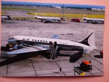 AIR FRANCE  DC 6  F-BHVA       /  collection vilain N° 2053