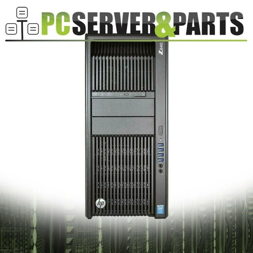 HP Z840 Super Workstation 2x E5-2630V4 32GB Quadro K2200 NEW 256GB SSD 1TB HDD - Image 3 of 4