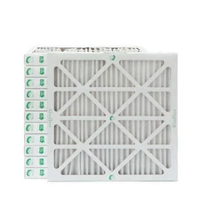 Glasfloss ZL 20x20x2 MERV 10 (FPR 7) Pleated HVAC Air Filters. Case of 12