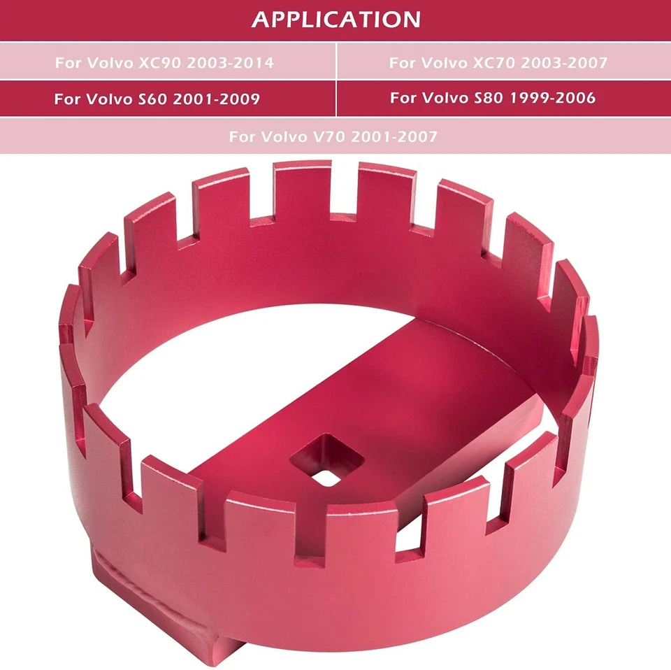 Enchufe de bomba de combustible 69800 para Volvo S60 S80 V70 XC70 XC90 herramienta de eliminación de anillo de bloqueo Foto 2 de 4