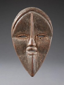 Dan tankagle  mask, Cote d'Ivoire. Great Provenance.