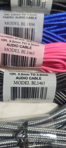 25+ AUXILIARY 3.5mm Cable Male to Male Car Audio Cord For Headphones/Car/Speaker - Picture 10 of 13