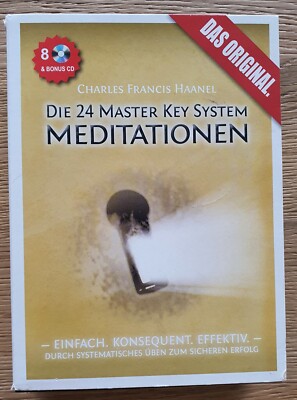 Die 24 Master Key System Meditaionen Charles Haanel CD Buch