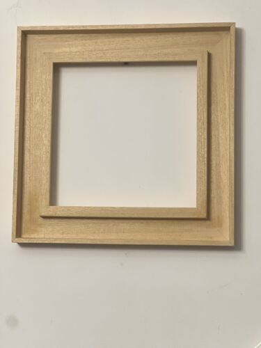 "Bare Wood" St Ives 50mm Obeche Mini Chunky Picture frame Photo frame Canvas - Picture 5 of 11