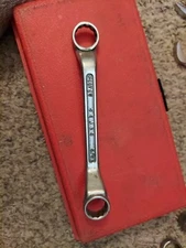 Vintage Sears Offset 45° Boxend 12-point Wrench (11/16 - 5/8) 6.5" Length