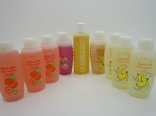 AVON Bubble Bath - Lot of 9 Travel Size - 1.7 oz each - note fill level in pic