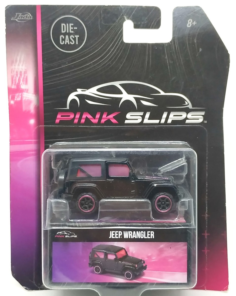 Majorette Jeep Wrangler Rubicon Black - JADA Pink Slips 1:60 3