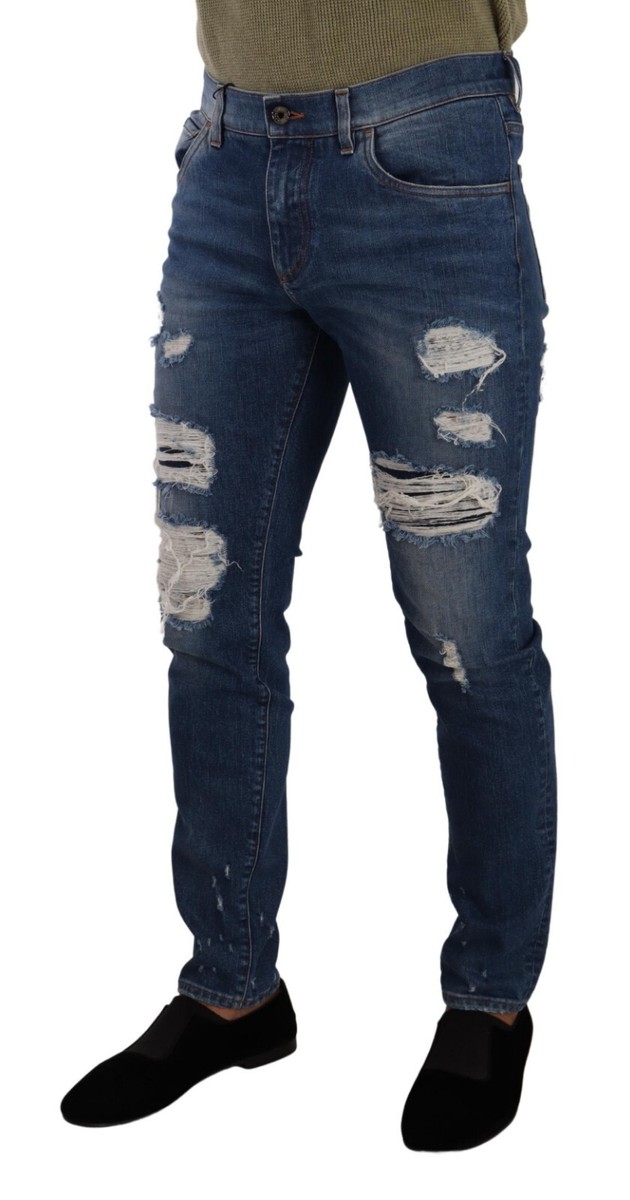 Dolce&Gabbanaデニム Dolce&Gabbana Men M Denim Pants D034 Size 46 Luxury Vintage