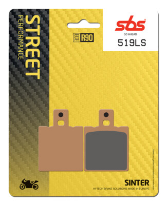 Ducati Monster i.e., s i.e. 800 2003-2007 SBS Sintered Rear Brake Pad 519LS