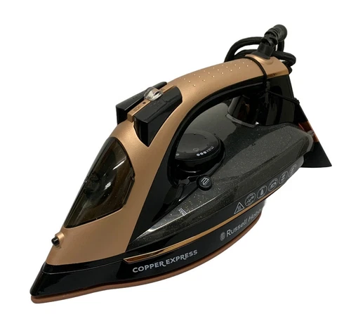 Russell Hobbs Copper Express 2600W Steam Iron Faster Heatup 150g Stea shot 23975