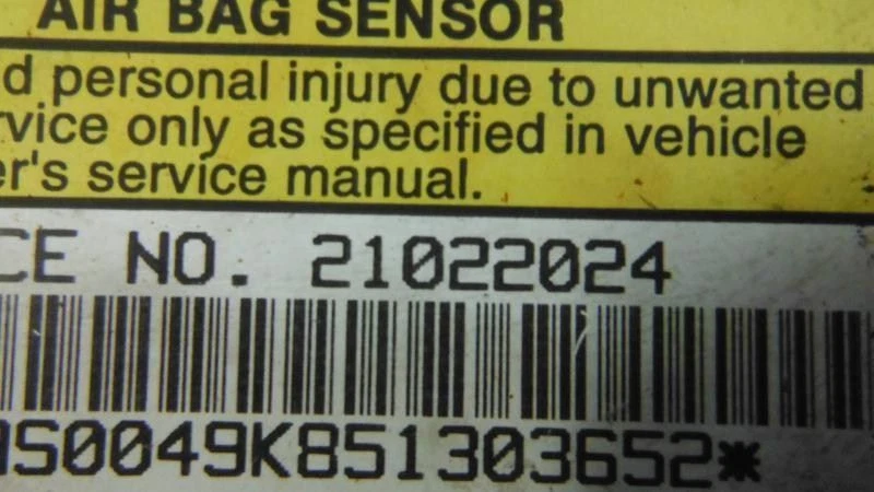 CHASSIS ECM AIR BAG CENTER CONSOLE FITS 95 SATURN S SERIES 329586 Foto 2 de 3