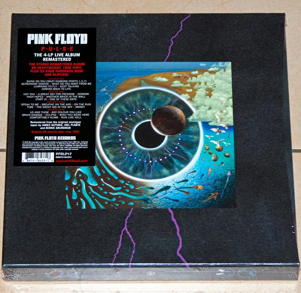 Pink Floyd - P.U.L.S.E. (Pulse) EU 180g Reissue Pressing 2018 Box/Vinyl MINT!! - Bild 2 von 3
