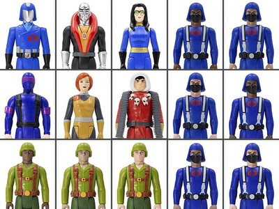 Super 7 - G.I. Joe / GI Joe ReAction BBTS Exclusive Case - MIB