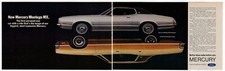 1972 MERCURY Montego MX Vintage Original 2 pages Print AD | Vs Marquis Brougham
