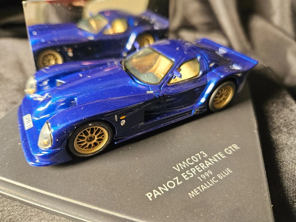 Vitesse 1999 Panoz Esperante GTR azul escala 1:43 Inv. #1038 Foto 4 de 4