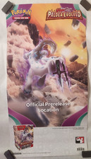 Pokemon SCARLET & VIOLET Store Poster TCG PALDEA EVOLVED Official Prerelease