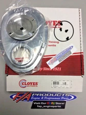Cloyes 9-226 SB Chevrolet With 0.391" Raised Cam Quick Button 2-Pc Timing Cover