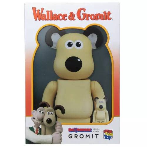Medicom BE＠RBRICK Gromit 100% 400% Bearbrick Figure Set