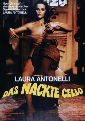 DAS NACKTE CELLO: 1 Filmplakat DIN A 1  ( Erotik) LAURA ANTONELLI