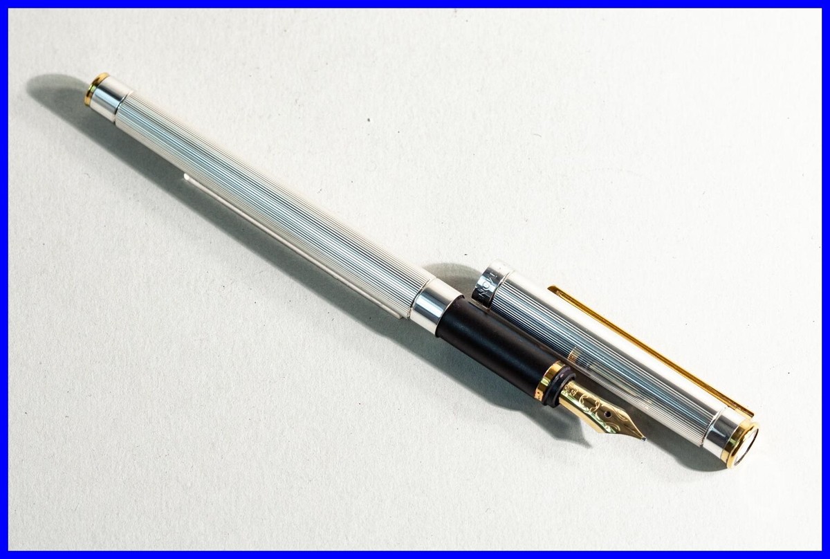 NewOldStock Silver & Gold MONTBLANC NOBLESSE II Cartridge Pen Nib