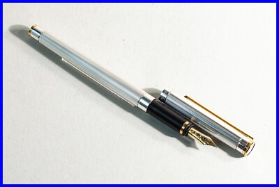 NewOldStock Silver & Gold MONTBLANC NOBLESSE II Cartridge Pen Nib