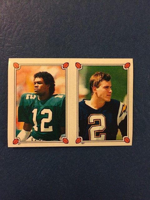 1987 Topps Stickers Eagles Randall Cunningham Rookie 47 NmMt Or 