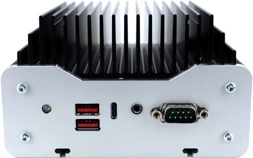 Fanless NUC Box IPC Barebone, Intel i5 1315UE, 2x DDR5, 2x m.2, HDMI/DP, USB 3.2