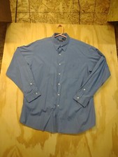 Polo Ralph Lauren XL Dress Shirt Long Sleeve Stretch 100 Cotton Check Plaid1215