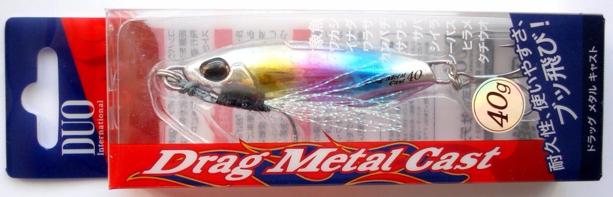 Jig de pesca DUO® DRAG METAL CAST SHOT 40 G - PINK BACK - Tienda de