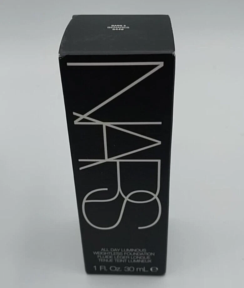 Nars All Day Weightless Luminous Foundation DARK 3 BENARES 1 oz New in box - Image 2 of 2