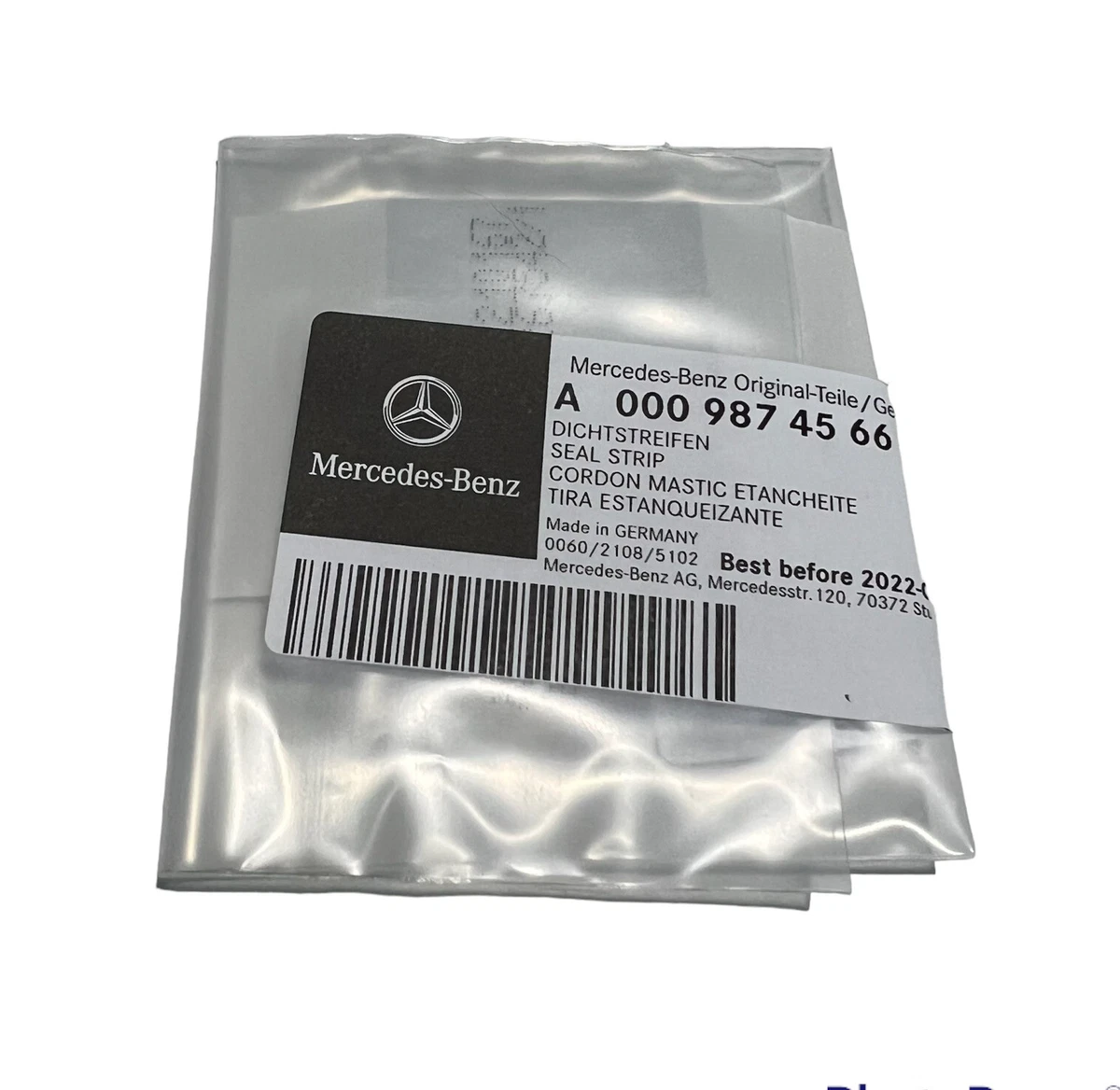 Mercedes Benz Sealing Sealant Strip Adhesive Glass Sticky Pads x 4 