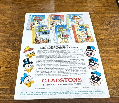 Carl Barks Library of Walt Disney's Gyro Gearloose #5 NM 1993 (B178) - Picture 4 of 4
