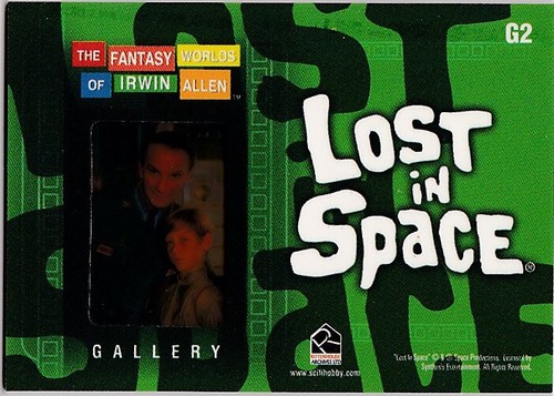THE FANTASY WORLDS OF IRWIN ALLEN G2 GALLERY INSERT LOST IN SPACE MUMY HARRIS - Picture 2 of 2