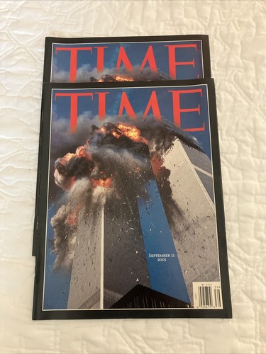 Time Magazine 9/11 2001 World Trade Center Twin Towers Issue (Package ...
