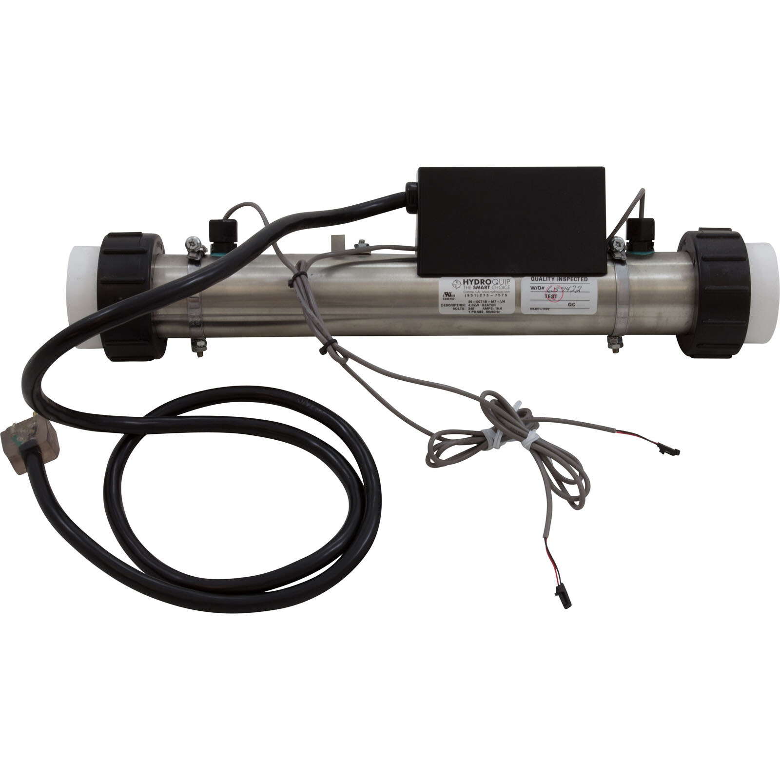 HydroQuip 48-PS40-B Heater Flow Thru PS-B Series M7 15""x 2"" 230v 4kW