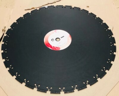 MK Diamond 24''-Inch Wet / Dry Refractory Diamond Saw Masonry Y- Gullet Blade