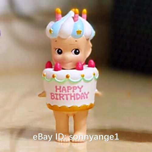 Minifigura pastel blanco serie regalo cumpleaños Sonny Angel 2017 - Imagen 8 de 10