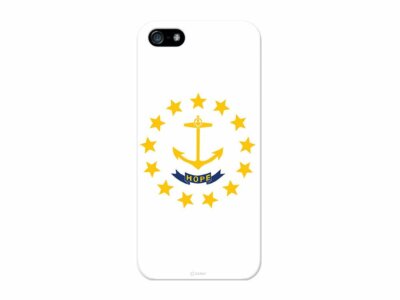 Cellet Rhode Island Flag Design TPU / PC Proguard Case for Apple iPhone 5 & 5s