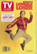 1994 TV Guide - Jason Alexander - Seinfeld - Rebecca DeMornay - Satellite TV