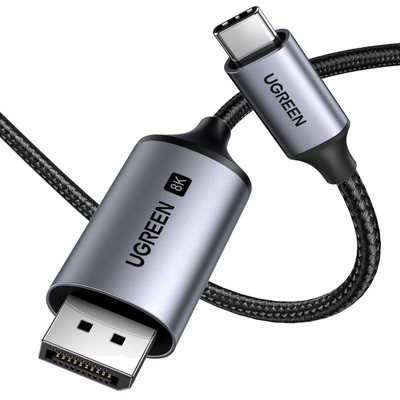 USB C auf DisplayPort 1.4 Kabel 8K 60Hz HDR G-Sync Sync Thunderbolt 4