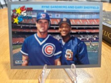 Ryne Sandberg Gary Sheffield 1993 Fleer - Super Star Specials #356! 2 Card Min