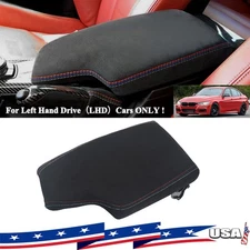 For 2012-20 BMW F30 F31 F32 F33 F34 F36 Alcantara Armrest Box Cover M Style LHD