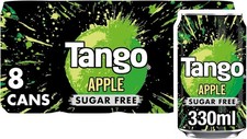 Image of Tango Sugar Free Cans 8 x 330ml (Pack of 8) Multiple Flavours