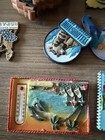 Lot Vintage Refrigerator Magnets Assorted  States Travel Countries Tourist F14 — photo 9
