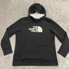 The North Face Women's XL Black Hoodie Hooded Sweatshirt Half Dome