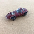 Hot Wheels Redline Silhouette Blue Painted Red Rough Condition USA 1967