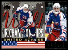 1994-95 Upper Deck #524 Deron Quint USA Hockey Card